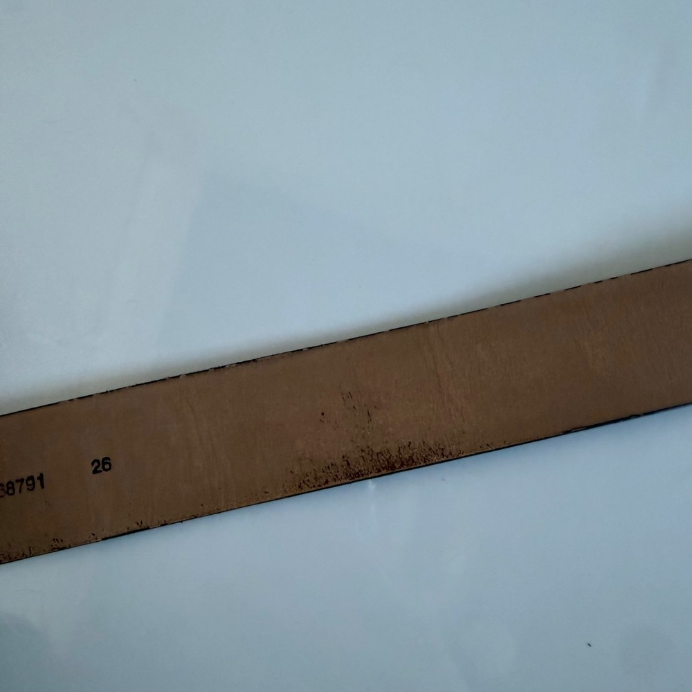 Vintage Banana Republic Bamboo Style Buckle Suede Belt - Picture 10 of 10